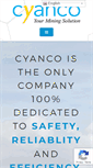 Mobile Screenshot of cyanco.com